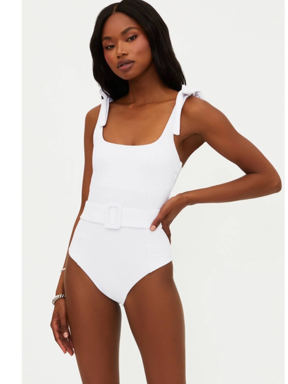 NWOT Beach Riot Sydney One-Piece White